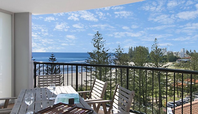 Calypso Tower Unit 807 Three bedroom beachfront apartment in central Coolangatta