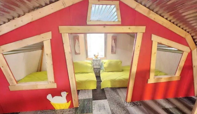 Camels, Green Cabin and more at Kaleidoscope Ranch