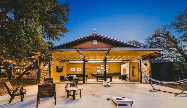 Camp Blanco | 18-Acre Ranch + Game Barn