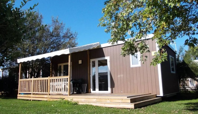 Campsite Les Peupliers * - Lodge 3 rooms 4/6 people