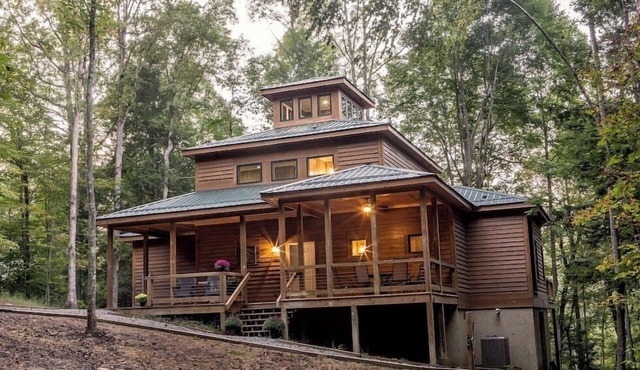 Camp McComas Decorated for Christmas National Park Access