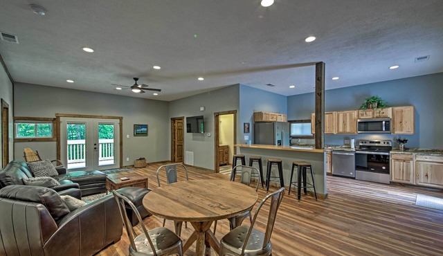 Camp Monroe in Bloomington w/Deck & Views!