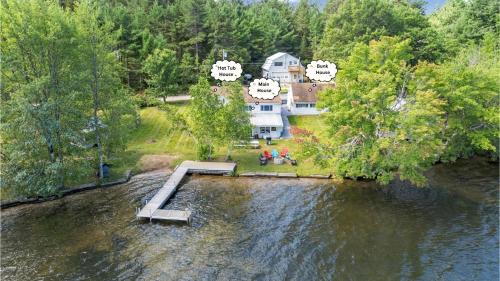 Camp S'Mores Lakefront Hot Tub Arcade Games