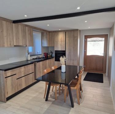 Campagne - appartement rénové avec 2 chambres