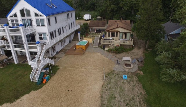 Campau Lake Retreat | 2 Homes | Large Family Groups