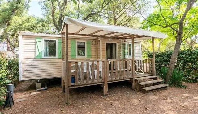 Camping Heart of Vendée* - Mobile home Comfort 4 rooms 6 people air-conditioned