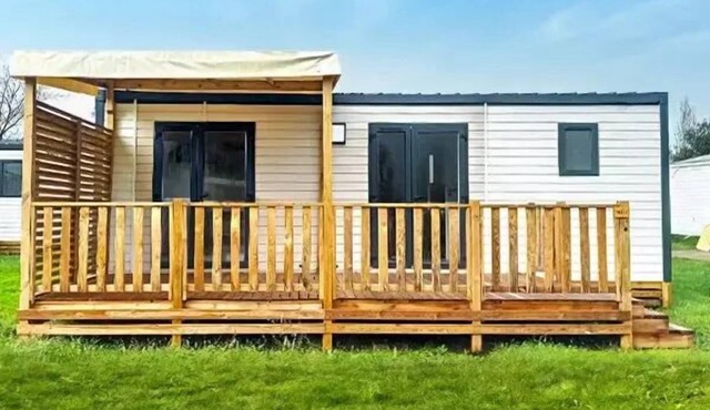 Camping Heart of Vendée* - Mobile home Premium 3 rooms 4 people air-conditioned - TV