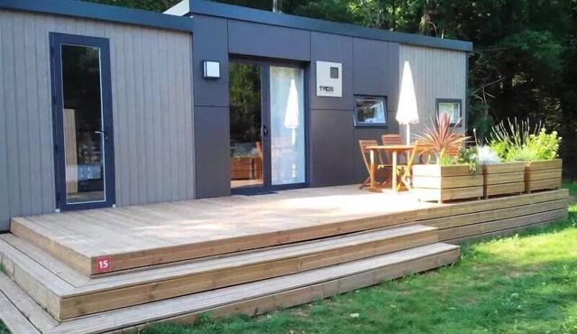 Camping Le Lizot* - Grand Comfort Mobile Home 4 Rooms 6 People Air Conditioned