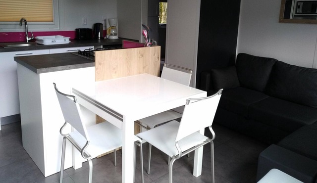 Camping le Lizot - Mobil Home Taos Louisiane 3 Rooms 4 People