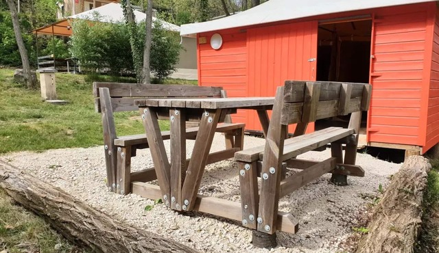 Camping maeva Escapades Coeur d'Ardèche * - Cabin 3 Rooms 4 People Without Sanitary