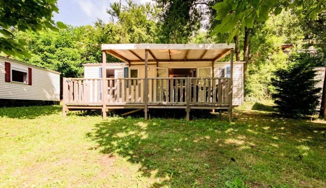 Camping maeva Escapades Coeur d'Ardèche * - Mobile Home 3 Rooms 4/6 People + TV