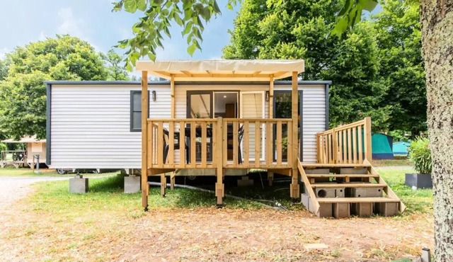 Camping maeva Escapades Coeur d'Ardèche * - Mobile Home 4 Rooms 6 People + TV