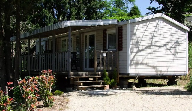 CAMPING THE BASTIDE * - Mobile Home 3 bedrooms - 2 bathrooms APOLLON RIVIERA 40 m2 - covered terrace of 18 m2 6 people