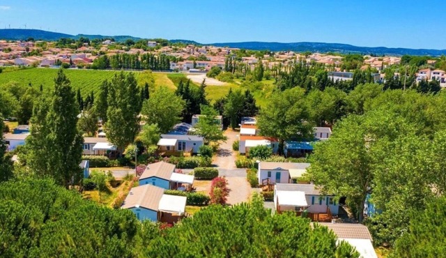 Camping 3 étoiles - à 15 min réserve Sigean et des plages