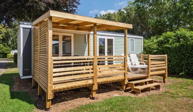 Camping 5* | Mobil-home 4p + Parc aquatique