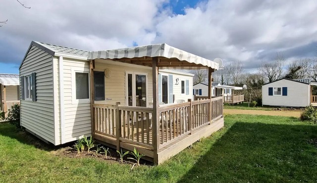 Camping At the gates of Paimpol * - Mobil Home Comfort Agapanthe - 2 bedrooms 4 people