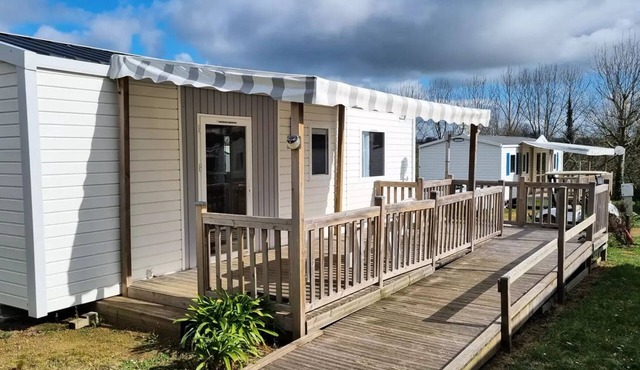 Camping At the gates of Paimpol * - Mobil Home Privilege PMR Louisiana - 2 bedroom 4 people
