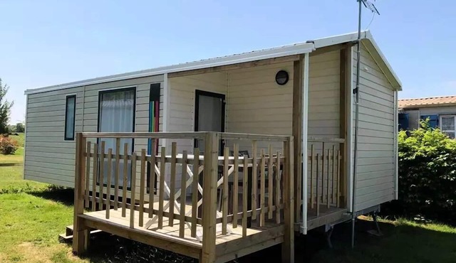 Camping Au Pré de l'Etang * - Mobile home Malaga 3 rooms 4 people