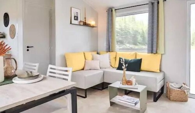 Camping Au Pré de l'Etang * - Mobile home 33 m² Bahia Duo Space 2 bedrooms 4 people