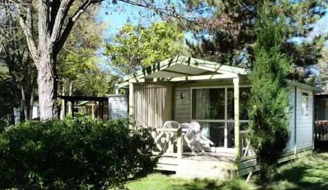 Camping Au Tylo Soleil*** - Chalet Gitotel 3 rooms for 5 people