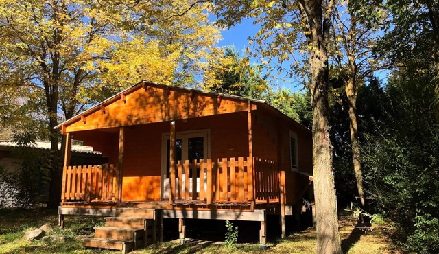 Camping Au Tylo Soleil* - 26 COMFORT Chalet on stilts 35m² - 2 bedrooms 6 people