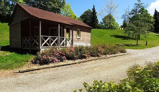 Camping Beau Rivage * - Chalet Privilege 35m2 - PMR 2 bedrooms - 6 people