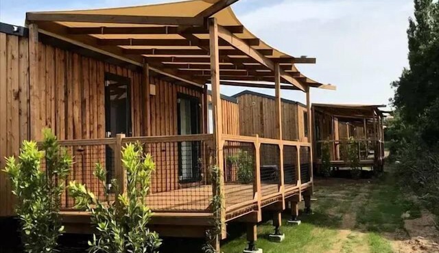 Camping Beau Rivage * - Mobil Home Prestige - 27m2 2 bedrooms (Clim, TV, LV) - 6 people