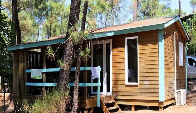 Camping Bois Simonet**** - Chalet Mimosa 3 rooms 5/7 people Air-conditioned