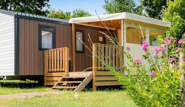 Camping Campilô* - Mobile Home Privilège TV LV Clim 3 rooms 4/5 people