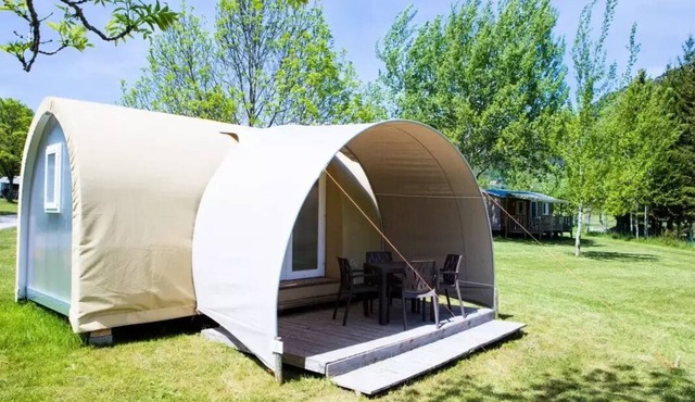 Camping Champ la Chèvre* - Coco Sweet 3 rooms 4 people Without Sanitary