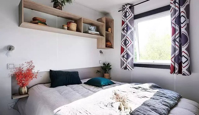 Camping Country Park Les Etangs Fleuris* - Mobile home Noya 4 rooms 6 people