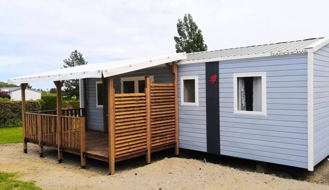 Camping de la Belle Etoile * - Mobilhome Lodge Great comfort 3 bedrooms terrace 6 people