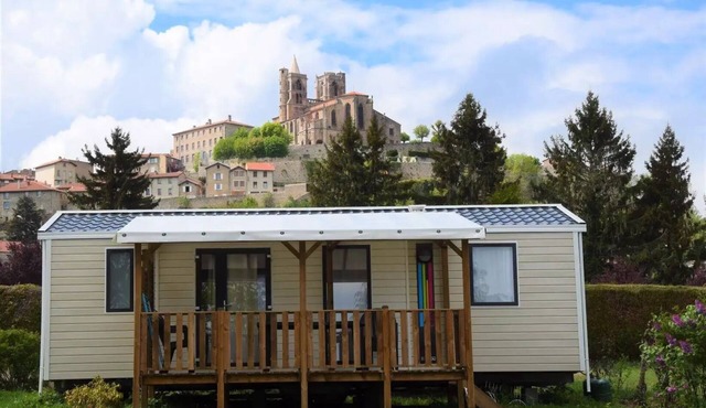 Camping de la Belle Etoile * - Mobilhome Nirvana Great comfort 3 bedrooms terrace 6 people