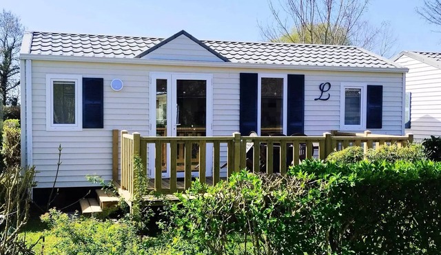 Camping de la Baie - Baie de Somme Nature - Pendé/Routhiauville * - Comfort mobile home 4 people