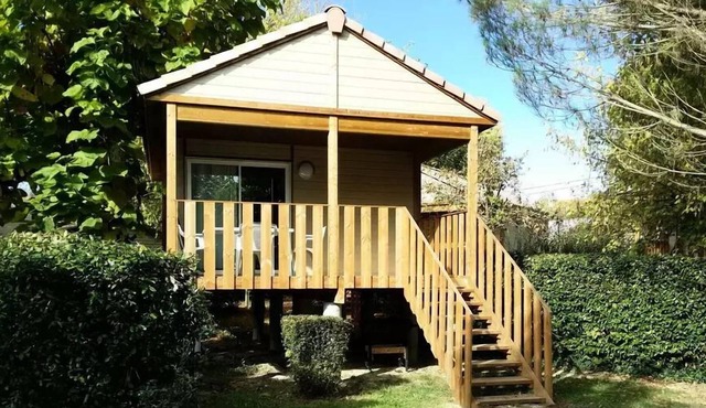 Camping de l'Arros *** - Chalet Casane 3 Rooms 4 People