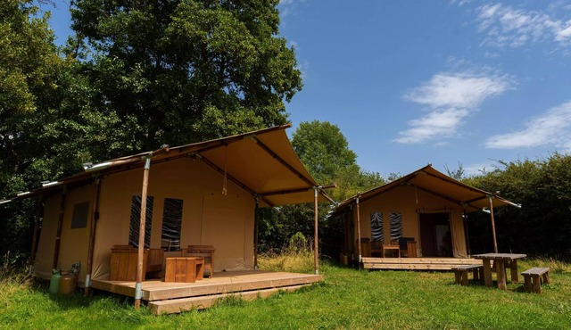 Camping de Vittel* - Slow Lodge 3 rooms 5 people Without Sanitary facilities