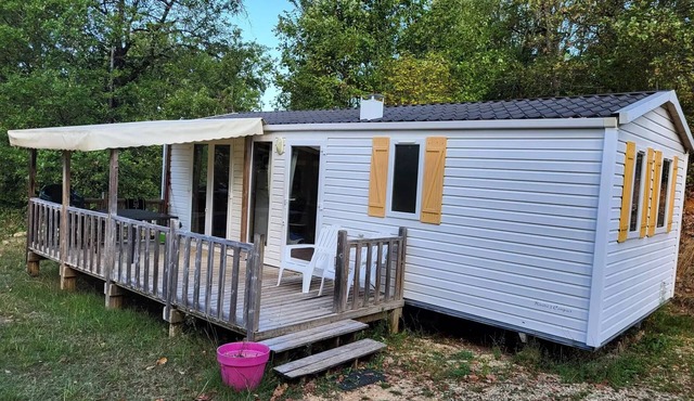 Camping des Bastides * - Cottage Riviera 3 bedrooms 6 people