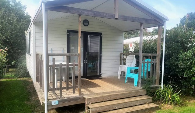 Camping des Cerisiers * - Mobilhome Panama Duo - integrated terrace 6 people