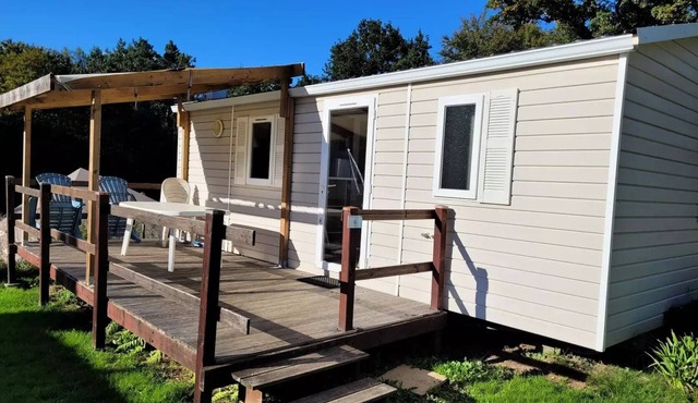 Camping des Cerisiers * - Mobilhome EVO clim Duo 6 people