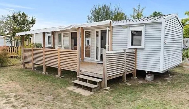 Camping Domaine du Cros d'Auzon* - Comfort 4-room mobile home for 6 people