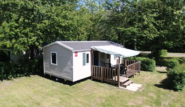 Camping du Lac de Carouge * - Mobile home 3 bedrooms & terrace 6 people