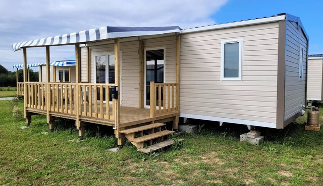 Camping Du Littoral * - Prestige Luxury mobile home - 32 m² 4 people