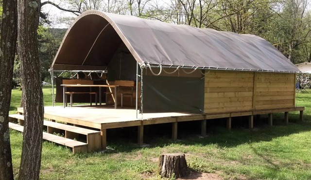 Camping du Viaduc* - Kibo Tent 3 Rooms 5 People Without Sanitary