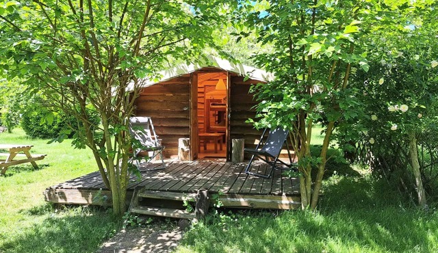 Camping du Viaduc* - Trapper's Cabin 3 Rooms 4 People Without Sanitary