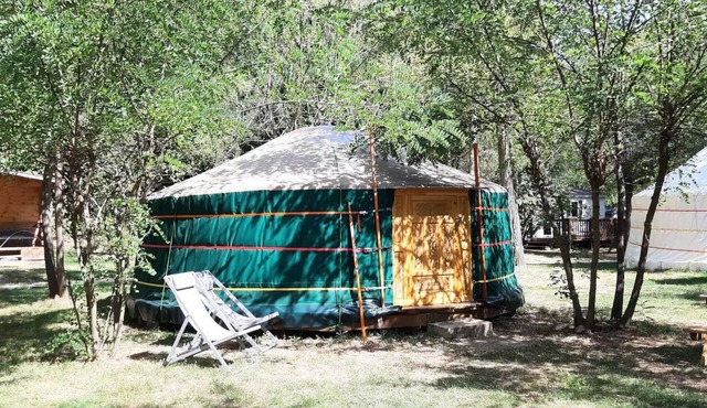 Camping du Viaduc* - Yurt 1 Room 4/5 People Without Sanitary