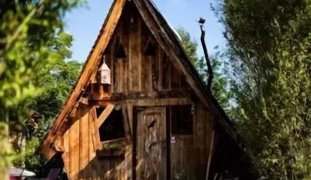 Camping Ecologique la Roche d'Ully* - Cottage Faerie 3 Room 4 People