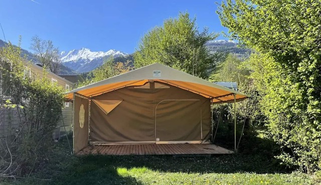 Camping Eden de la Vanoise* - Canvas Bungalow Canada 3 Rooms 5 People Without Sanitary