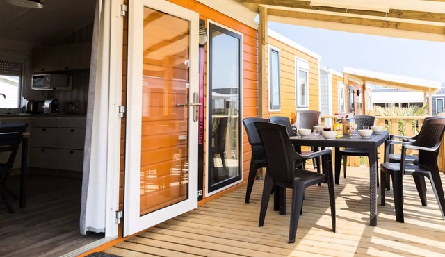 Camping Emerald - Sea Green by Sunêlia * - Prestige Cottage 3 Bedrooms - 2 bathrooms 6 people