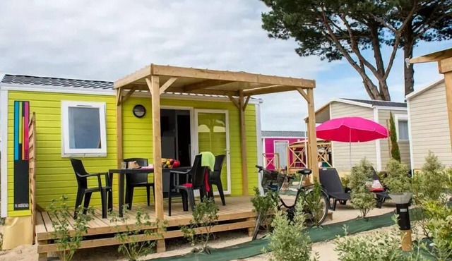 Camping Emerald - Sea Green by Sunêlia * - Cottage Comfort 1 bedroom 2 people