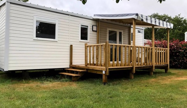 Camping Entre Terre et Mer * - Mobil home Comfort (3 bedrooms) 6 people